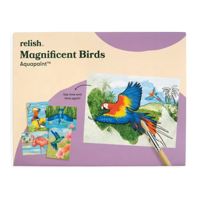 Aquapaint oiseaux magnifiques