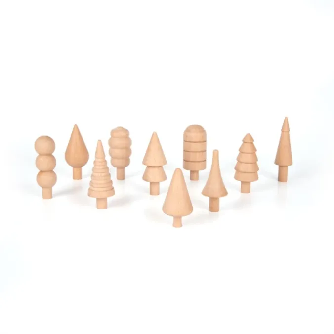 Arbres forestiers en bois