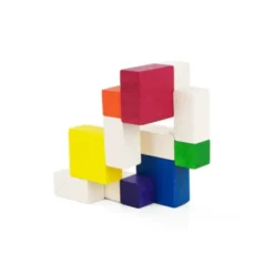 Art cube coloré