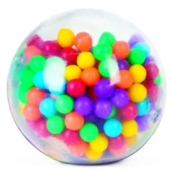 Balle à billes multicolore