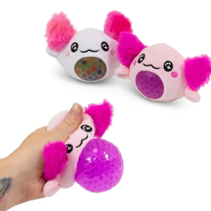 Balle en peluche Axolotl