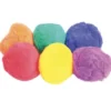 Balles coton multicolores par 6