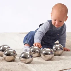 Balles sensorielles miroirs par 6