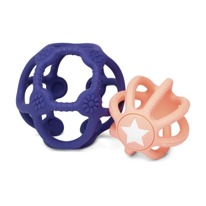 Balles sensorielles - violet/rose