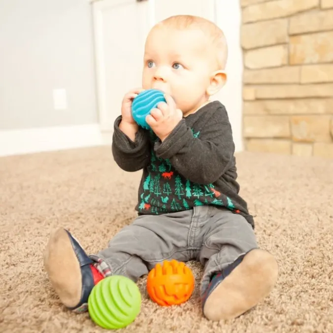Balles sensory rollers par 3