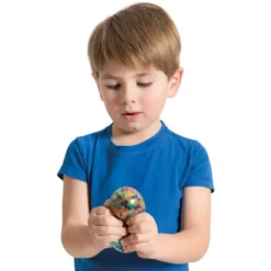 Balles à triturer multicolore par 6