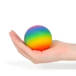 Balle à triturer - Arc-en-ciel