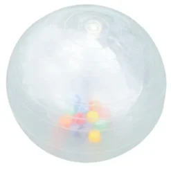 Ballon activité transparent 50 cm