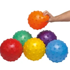 Ballon paille à picots par 6