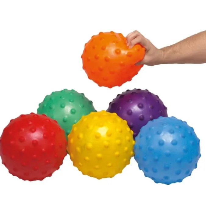 Ballon paille à picots par 6