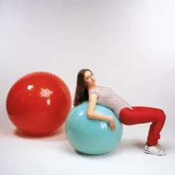 Ballon à picots 100 cm - rouge