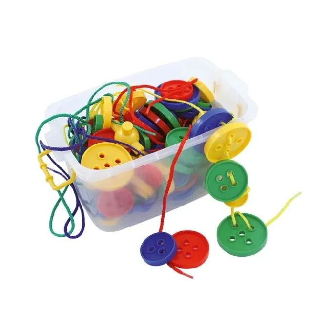 Baril 100 boutons de laçage