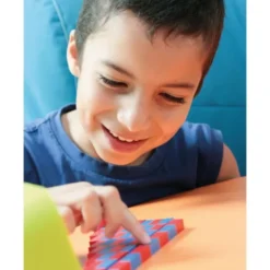 Barres rouges et bleues Montessori