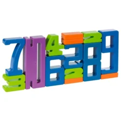 Blocs de construction chiffres - 17 pièces