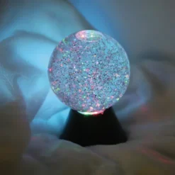 Boule lumineuse à paillettes