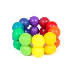 Boules jumbly arc-en-ciel