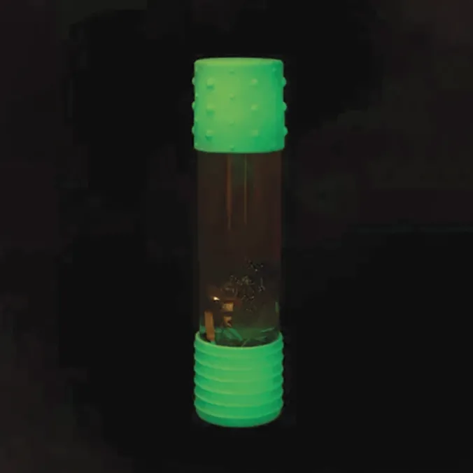 Bouteille apaisante diy phosphorescent