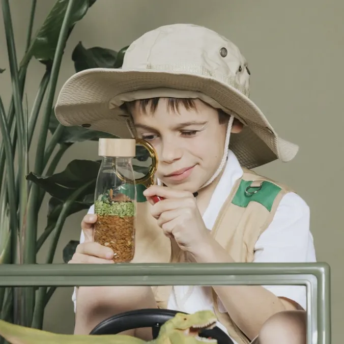 Bouteille sensorielle jurassic