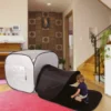 Cabane espace noir