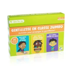 Cartes de gentillesse en classe jumbo