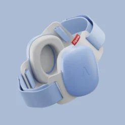 Casque antibruit bébé - bleu ciel