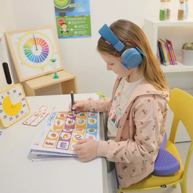 Casque antibruit enfant - Violet