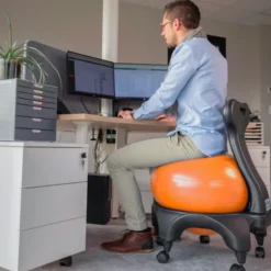 Chaise ergonomique ballon
