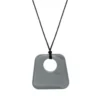 Collier jazz - Gris argenté