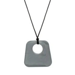 Collier jazz - Gris argenté