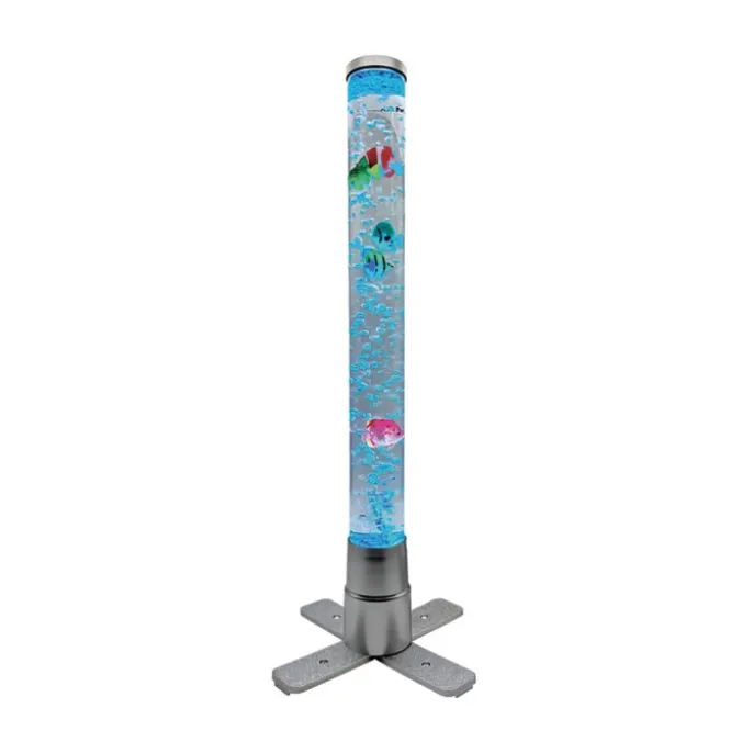 Colonne à bulles 60 cm avec poissons