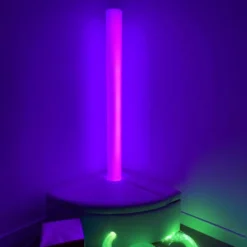 Colonne à bulles LED 180 cm - sans eau