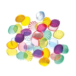 Coquillages multicolores tactiles par 108