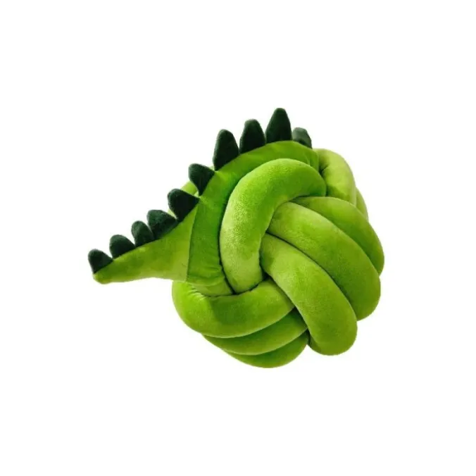 Coussin nœud crocodile