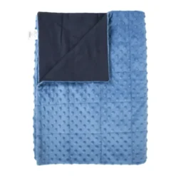 Couverture lestée - 90 x 120 cm - 2 kg - bleu