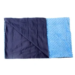 Couverture lestée - 100 x 150 cm - 5 kg - bleu