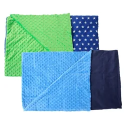 Couverture lestée - 90 x 120 cm - 1 kg - vert