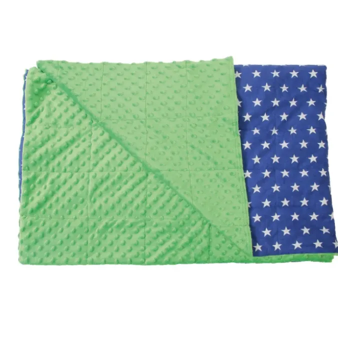 Couverture lestée - 100 x 150 cm - 3 kg - vert