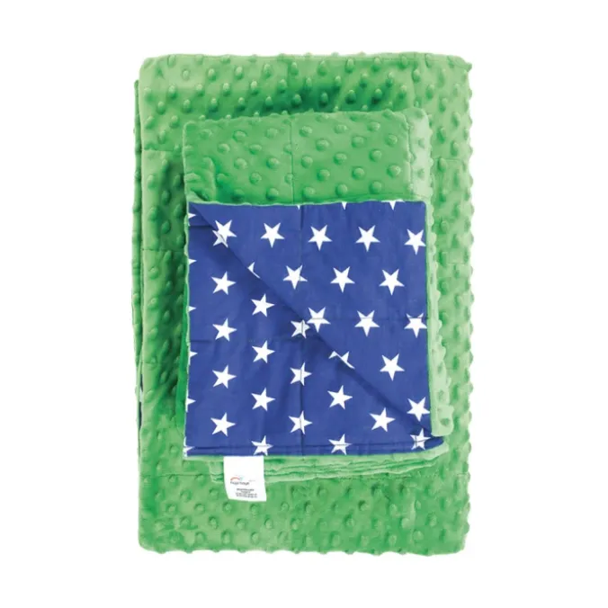 Couverture lestée - 90 x 120 cm - 3 kg - vert