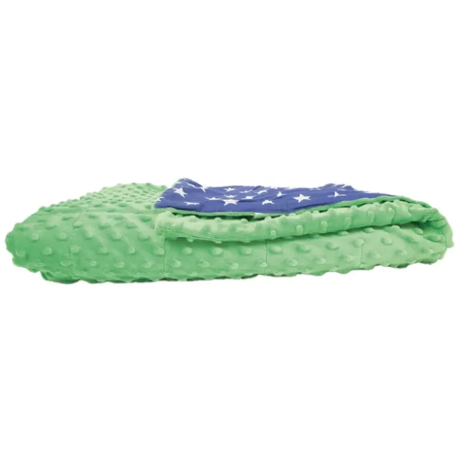 Couverture lestée - 90 x 120 cm - 2 kg - vert