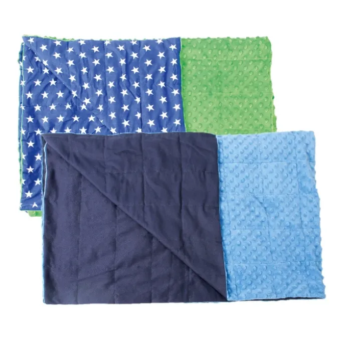 Couverture lestée - 90 x 120 cm - 2 kg - vert