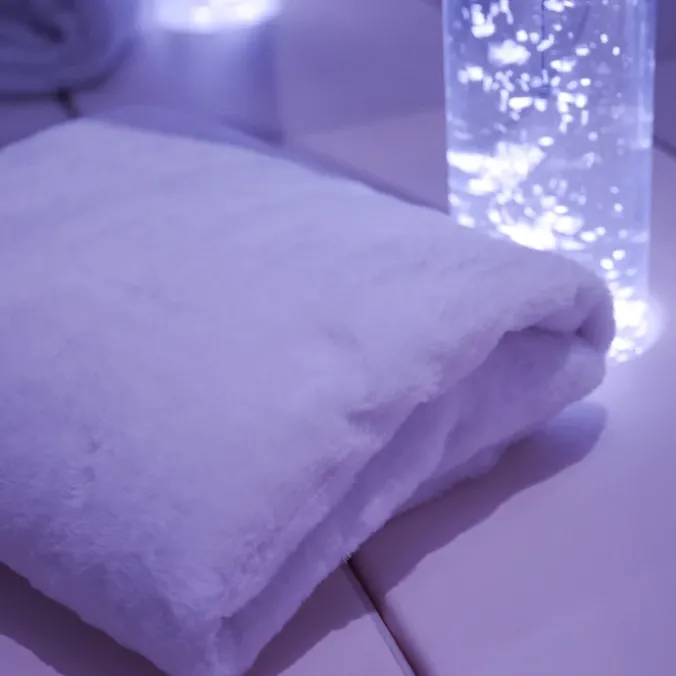 Couverture sensorielle lumineuse