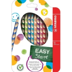 Crayons de couleur easy par 12 - Droitier