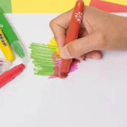 Crayons de couleur smoothy par 6