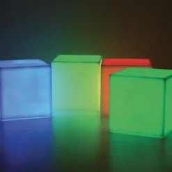 Cubes lumineux par 4