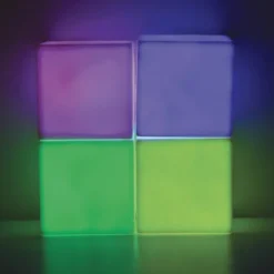 Cubes lumineux par 4