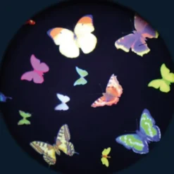 Disques thématiques projecteurs opti - papillons multicolores