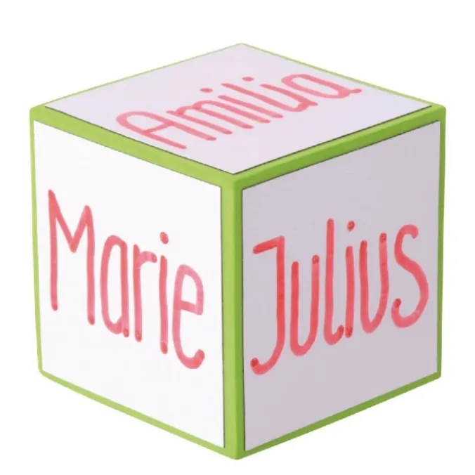 Dés personnalisables magnétiques par 4