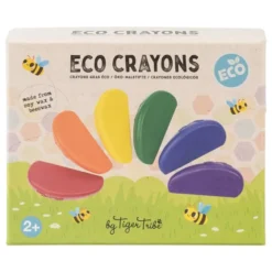 Eco crayons par 6