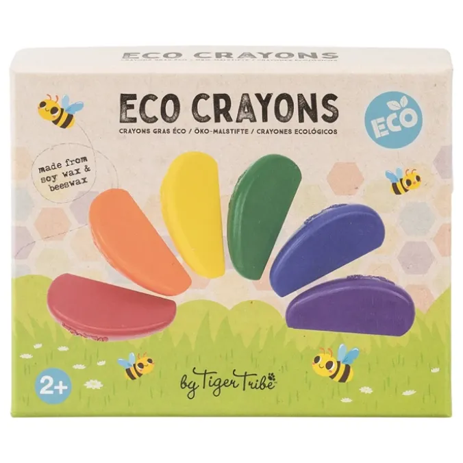 Eco crayons par 6