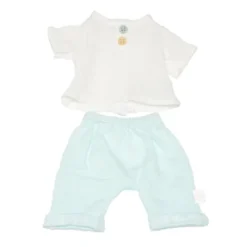 Ensemble bleu clair pour poupée inclusive